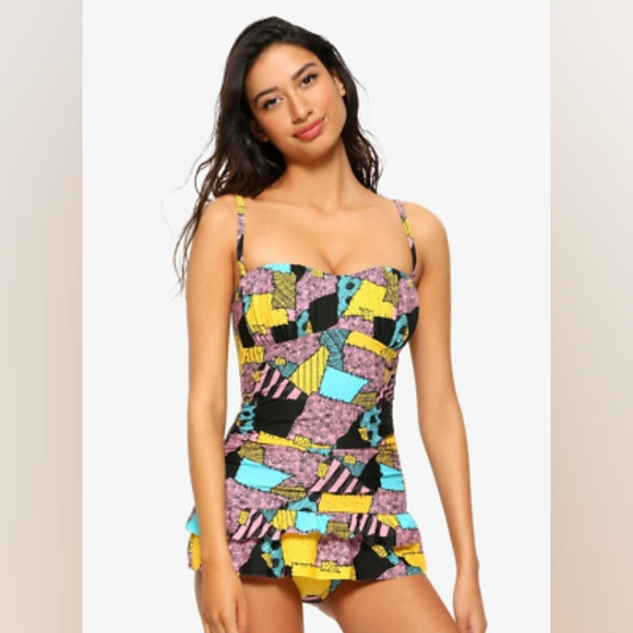 Disney The Nightmare Before Christmas Sally Swimsuit - Picture 1 of 10